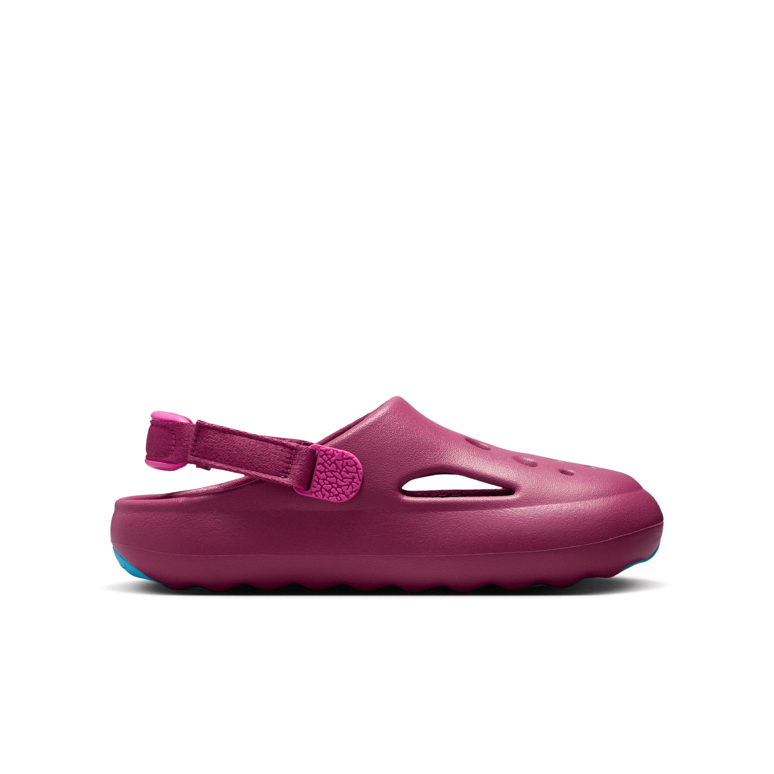Jordan Hydrip "Sweet Beet/Baltic Blue/Desert Pink/Sweet Beet" Grade School Girls' Sandal - BEET/BLUE/PINK/BEET